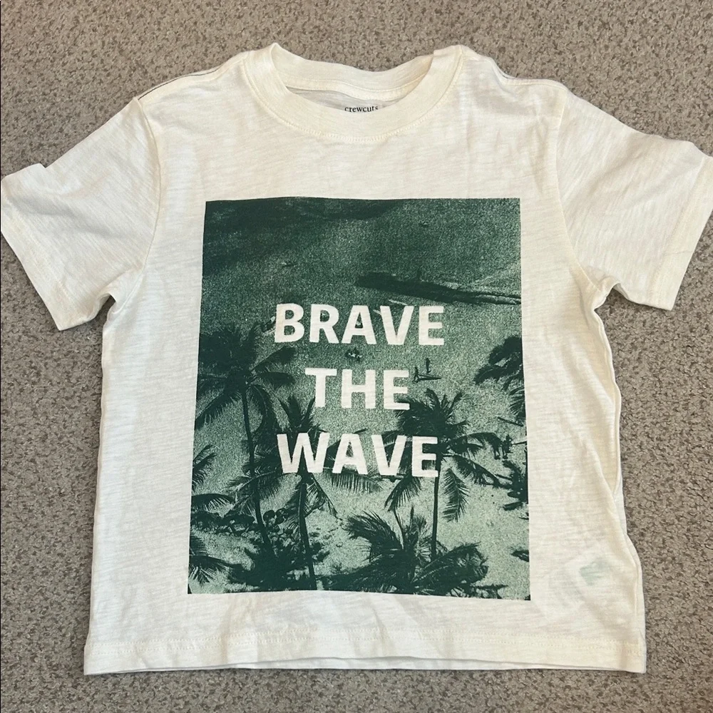 NWT J. Crew Crewcuts Brave The Wave TShirt, Small